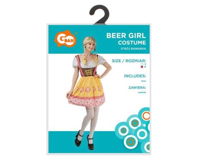 Opakowanie Strój dla dorosłych Bawarka sukienka rozm. M
