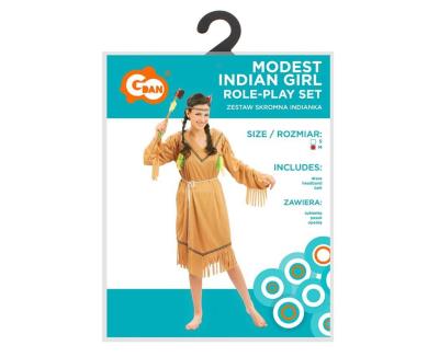 Opakowanie Strój dla dorosłych Skromna Indianka rozm. M