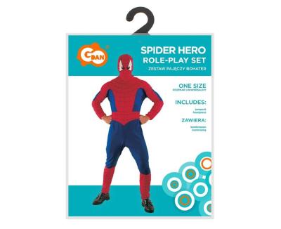 Opakowanie Strój dla dorosłych Spider-man rozm.uniw.