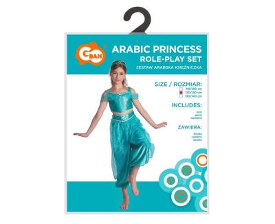 Opakowanie Strój dla dzieci Arabska Księżniczka r. 120/130cm