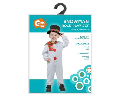 Opakowanie Strój dla dzieci Bałwanek rozm. 92/104cm