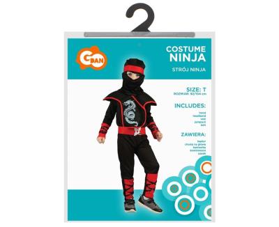 Opakowanie Stroj dla dzieci Ninja rozm. 92/104cm