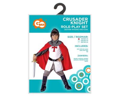 Opakowanie Strój dla dzieci Rycerz Krzyżak rozm.110/120cm