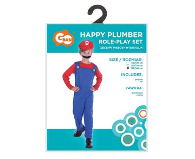 Opakowanie Strój dla dzieci Wesoły Hydraulik rozm. 130/140cm