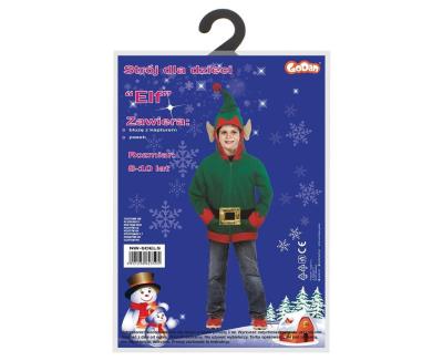 Opakowanie Strój Elf rozm 8-10 lat