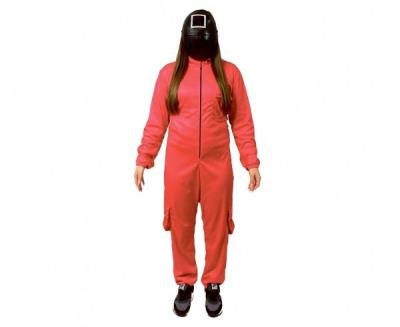 Opakowanie Strój gra w kolory czerwony Kwadrat rozm.38