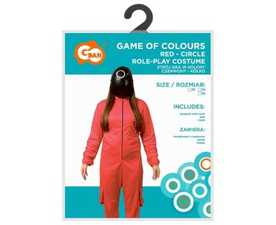 Opakowanie Strój gra w kolory czerwony rozm. 38cm