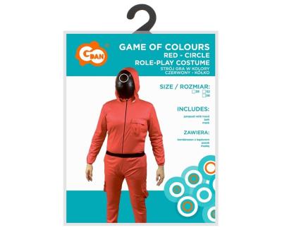 Opakowanie Strój gra w kolory czerwony rozm. 56cm