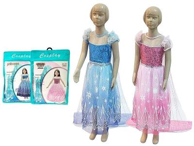 Opakowanie Strój karnawałowy królewna rozm. 120-130cm MIX