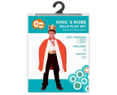 Opakowanie Strój Króla rozm.130/140cm