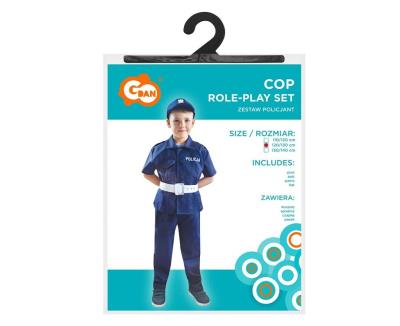 Opakowanie Strój policjanta rozm. 120/130cm
