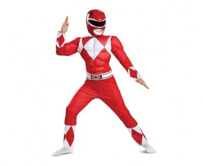 Opakowanie Strój Red Ranger Classic Muscle Power Rangers M