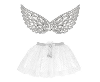 Opakowanie Strój srebrny aniołek rozm. uniwersalny
