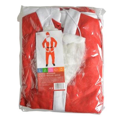 Opakowanie Strój św.Mikołaja - kurtka, czapka,broda, spodanie (SM9630)