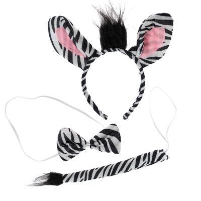Opakowanie Strój - Zestaw z ogonkiem - zebra