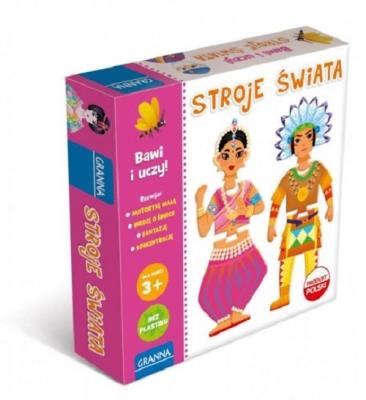 Stroje świata. Wydawca: Granna. SmakLiter.pl Opakowanie Stroje świata