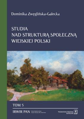 Okładka książki Studia nad strukturą społeczną wiejskiej Polski