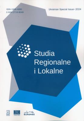 Studia regionalne i lokalne Ukrainian Special Issue 2024. Wydawca: Scholar. SmakLiter.pl Opakowanie Studia regionalne i lokalne Ukrainian Special Issue 2024