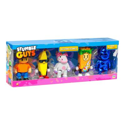 Opakowanie Stumble Guys Action Figure 5 Pack Mr. Stumble Banana Guy Sprinkles Ceriel Killer