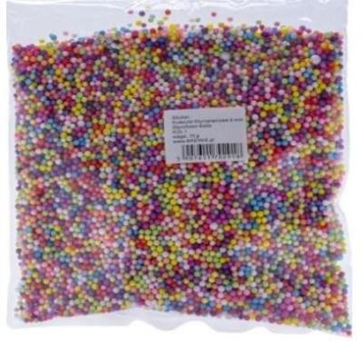 Opakowanie Styropianowe kulki 4mm kolorowe 100g