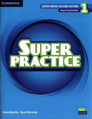 Okładka książki Super Minds Level 1 Super Practice Book British English