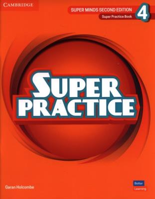 Okładka książki Super Minds Level 4 Super Practice Book British English