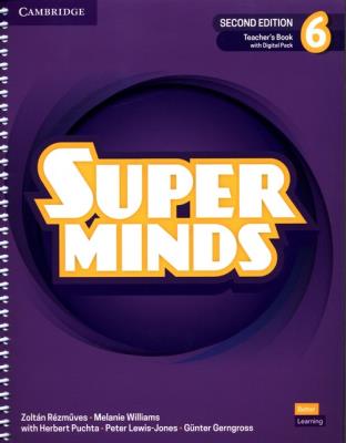 Okładka książki Super Minds Level 6 Teacher's Book with Digital Pack British English