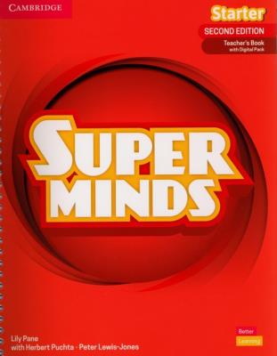 Super Minds Starter Teacher's Book with Digital Pack British English. Autor: Pane Lily, Puchta Herbert, Lewis-Jones Peter. SmakLiter.pl Okładka książki Super Minds Starter Teacher's Book with Digital Pack British English