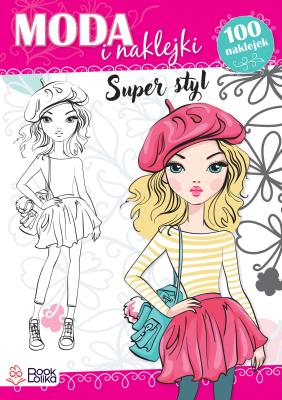 Okładka książki Super styl. Moda i naklejki