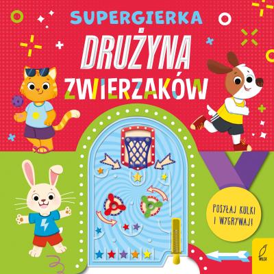 Okładka książki Supergierka Drużyna zwierzaków