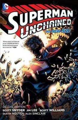 Superman Unchained The New 52!. Autor: Snyder Scott. SmakLiter.pl Okładka książki Superman Unchained The New 52!
