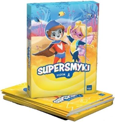 Okładka książki Supersmyki. Poziom A Trzylatek Pakiet