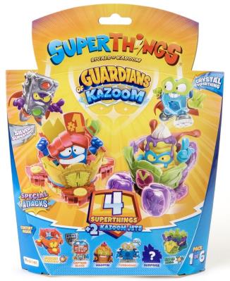 Opakowanie SuperThings 4 Guardians of Kazoom Blister 4 Pack