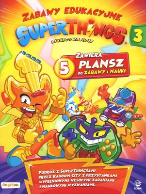 Okładka książki SuperThings Zabawy edukacyjne  3