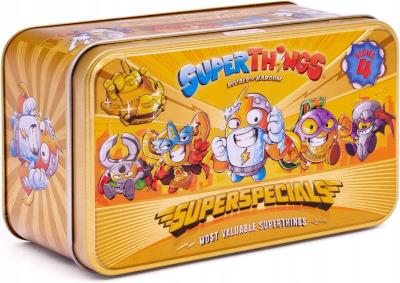 SuperThings Złota Puszka Seria 4. Wydawca: Magic Box Toys Polska. SmakLiter.pl Opakowanie SuperThings Złota Puszka Seria 4