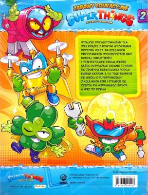 Okładka książki SuperZings Zabawy edukacyjne 2