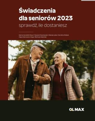 Okładka książki Świadczenia dla seniorów 2023