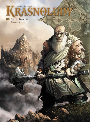 Świat Akwilonu. Krasnoludy. Sriza z Bractwa Świątyni. Tom 8. Autor: Nicolas Jarry, Paolo Deplano. SmakLiter.pl Okładka książki Świat Akwilonu. Krasnoludy. Sriza z Bractwa Świątyni. Tom 8