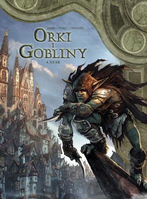 Świat Akwilonu. Orki i gobliny. Sa'ar. Tom 4. Autor: Nicolas Jarry, Paolo Deplano, Bojan Vukić. SmakLiter.pl Okładka książki Świat Akwilonu. Orki i gobliny. Sa'ar. Tom 4