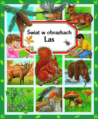 Świat w obrazkach. Las. Autor: Pimont Marie-Renee. SmakLiter.pl Okładka książki Świat w obrazkach. Las