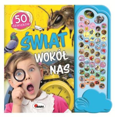 Okładka książki Świat wokół nas. 50 dźwięków