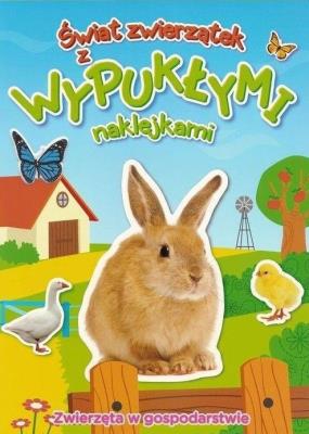 Świat zwierzątek naklejkami. Zwierzęta w gospodar.. Autor:   Praca zbiorowa. SmakLiter.pl Okładka książki Świat zwierzątek naklejkami. Zwierzęta w gospodar.