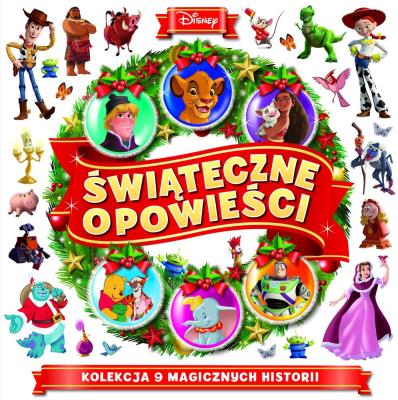 Okładka książki Świąteczne opowieści. Disney