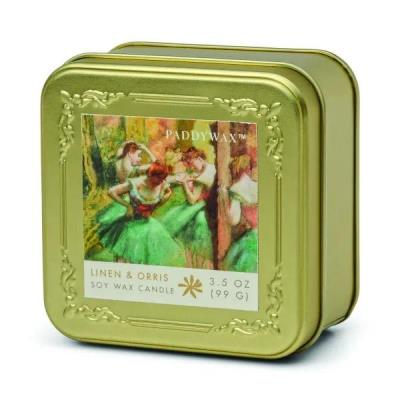 Świeca sojowa w puszce Impressionist. Wydawca: Gentlemen's Hardware. SmakLiter.pl Opakowanie Świeca sojowa w puszce Impressionist