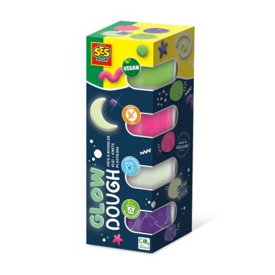 Świecąca ciastolina 40x90g. Wydawca: SES Creative. SmakLiter.pl Opakowanie Świecąca ciastolina 40x90g