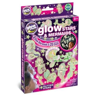 Świecące gwiazdy i syreny. Wydawca: Brainstorm. SmakLiter.pl Opakowanie Świecące gwiazdy i syreny