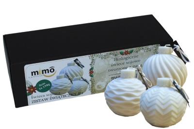 Opakowanie Świece sojowe - zestaw świąteczny 1