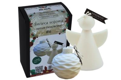 Opakowanie Świece sojowe - zestaw świąteczny 6