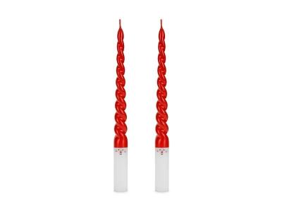 Opakowanie Świece stożkowe Mikołaj 25cm 2szt