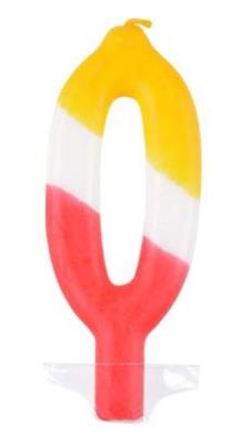 Opakowanie Świeczka 0 kolorowa